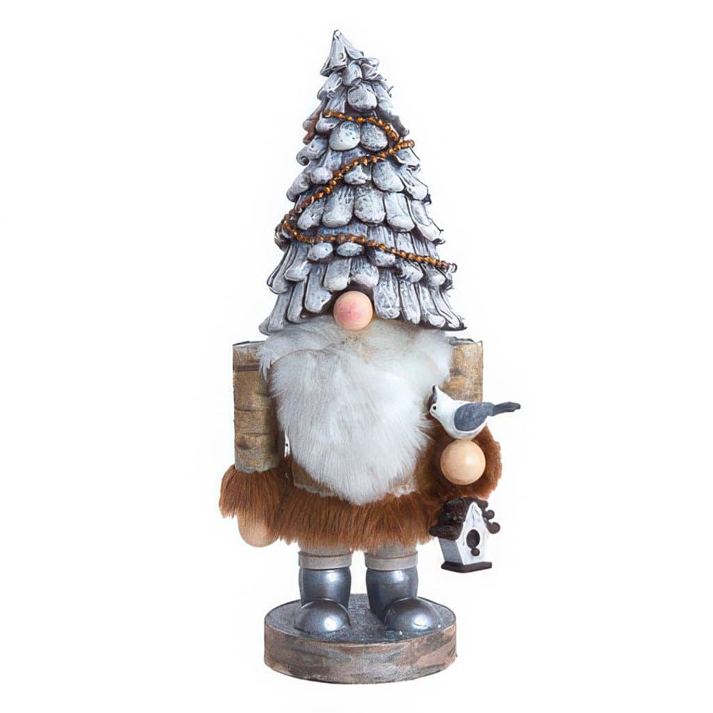 Rustic Glam Gnome Nutcracker