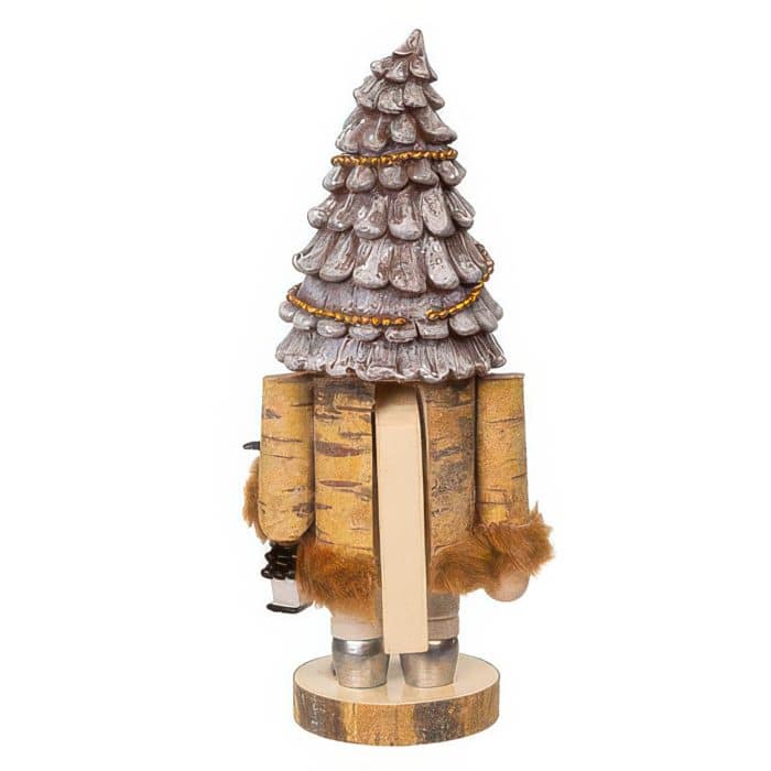 Rustic Glam Gnome Nutcracker Back