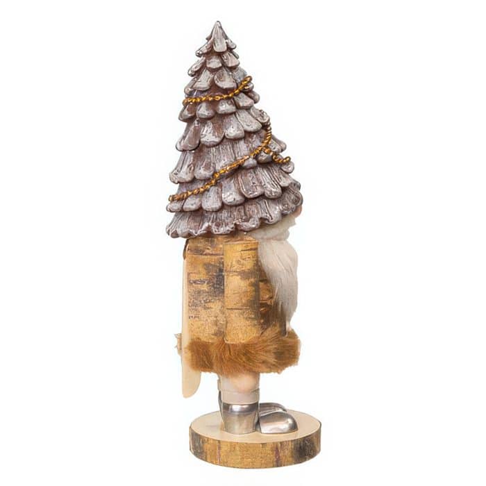 Rustic Glam Gnome Nutcracker Side