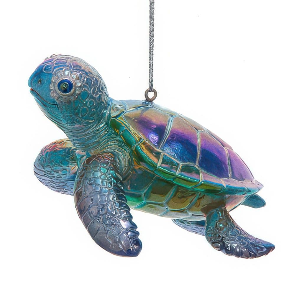 Spectrum of Colors Turtle Ornament