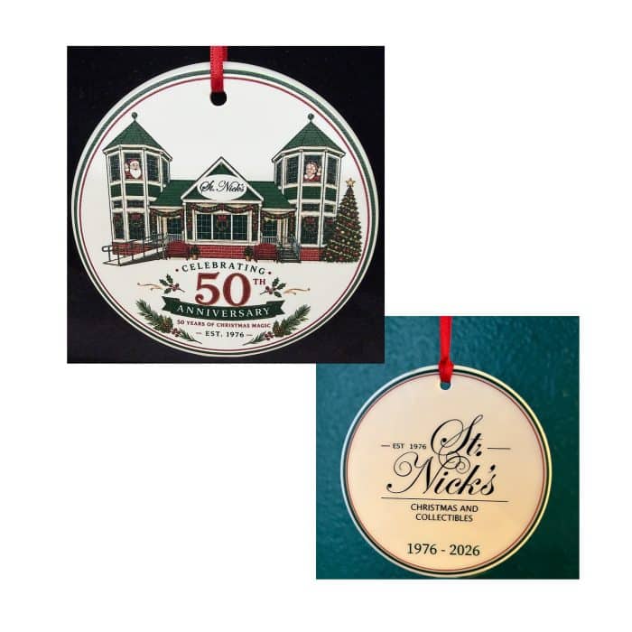 St Nicks 50th Anniversary Ornament