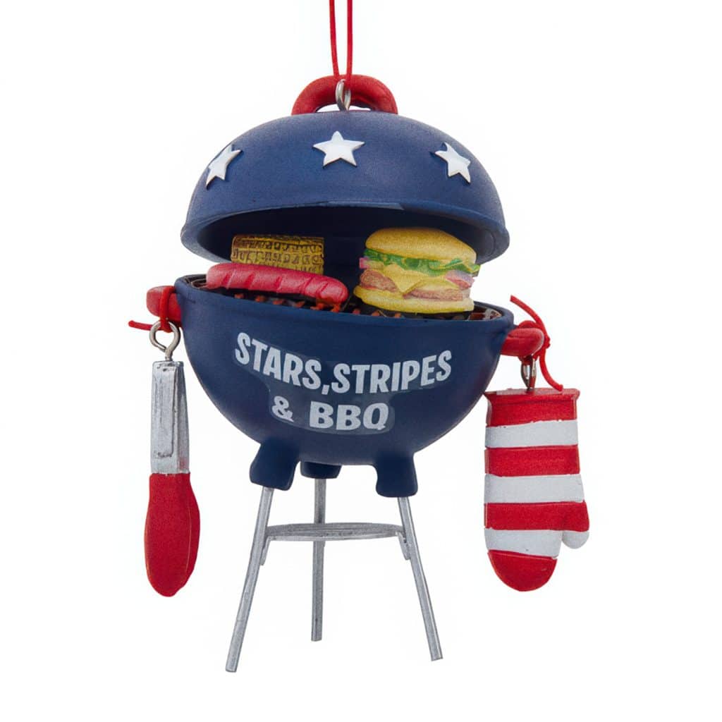 Stars and Stripes Bbq Ornament