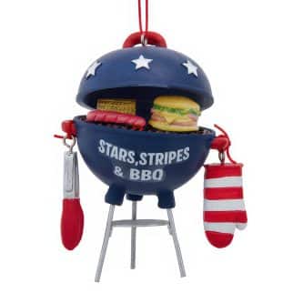 Stars and Stripes BBQ Ornament