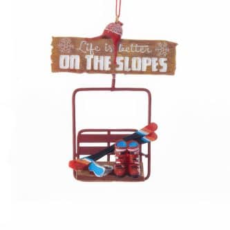 Better On The Slopes Ornament