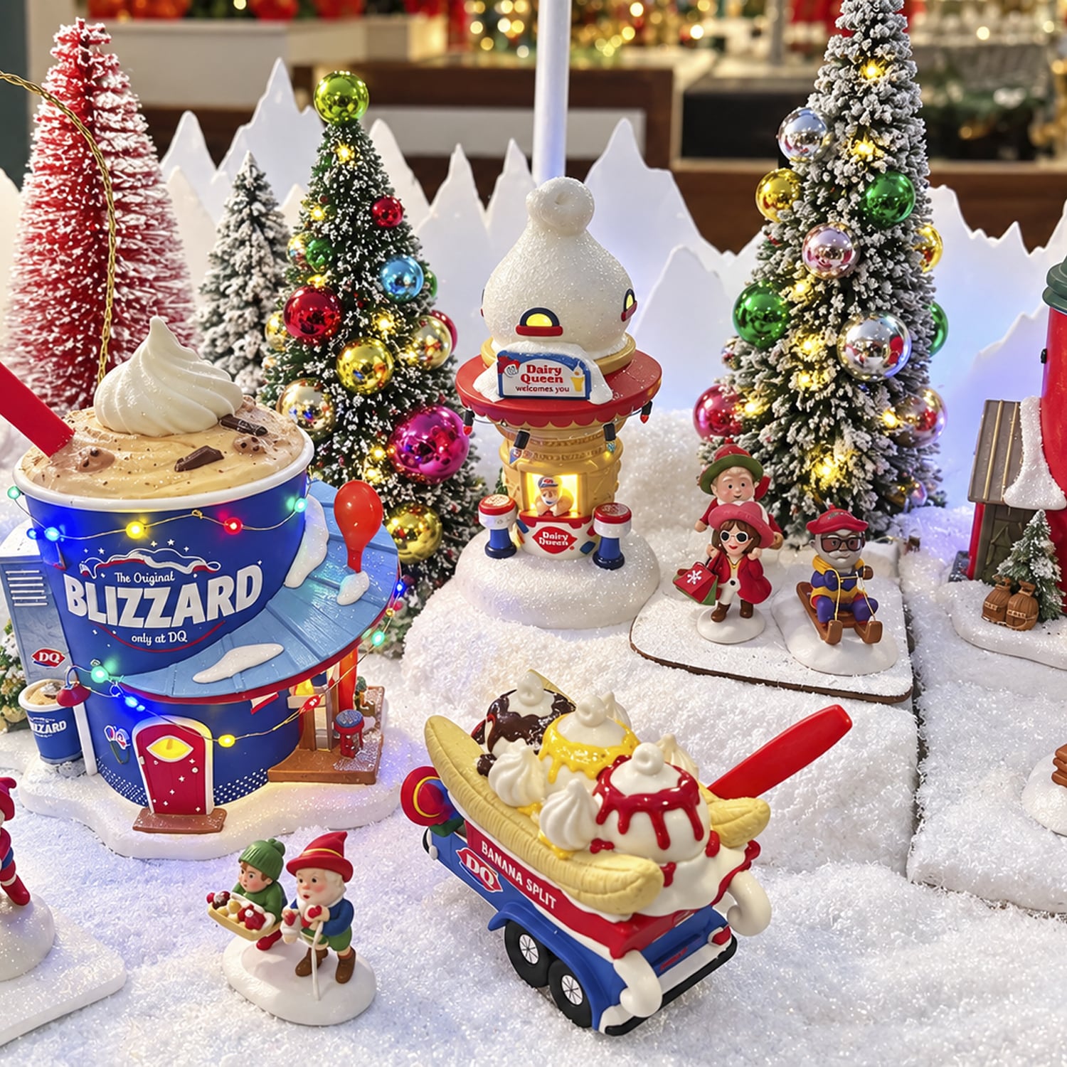 Exclusive St. Nicks Mountain Backdrop Accessory - St Nick's