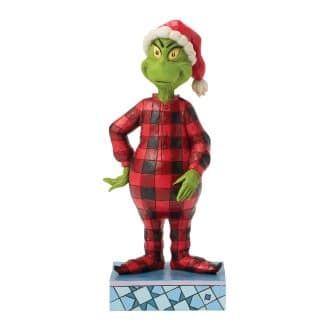 Grinch Wearing Pajamas By Jim Shore