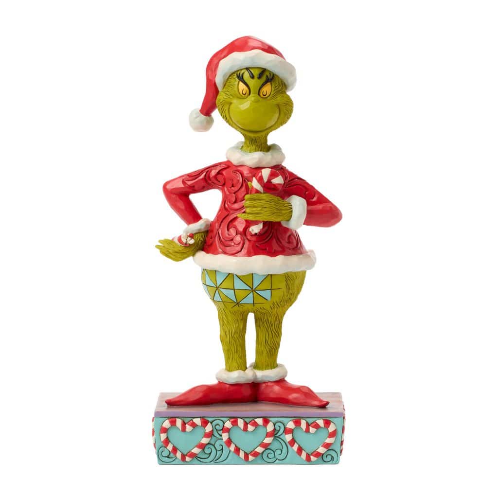 Grinch with Broken Candy Cane by Jim Shore