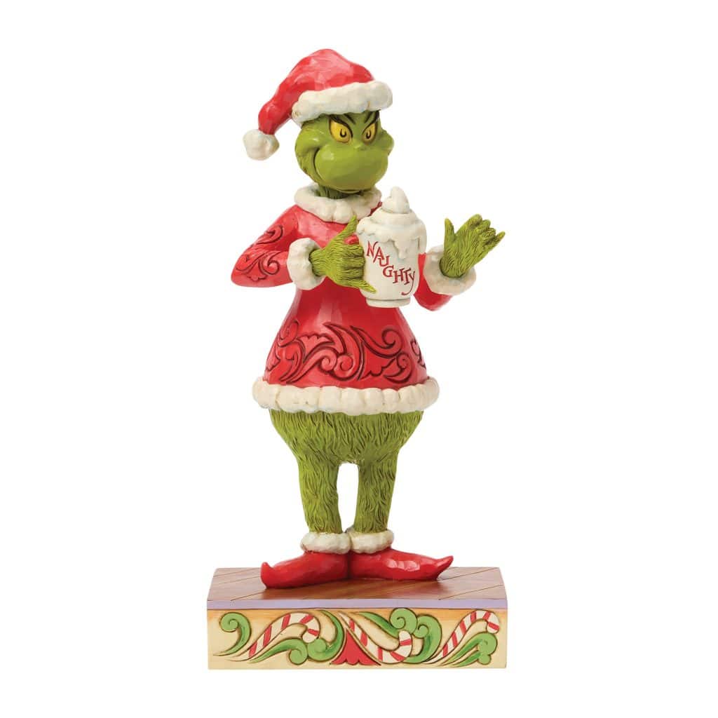 Grinch with Hot Chocolate Mug by Jim Shore