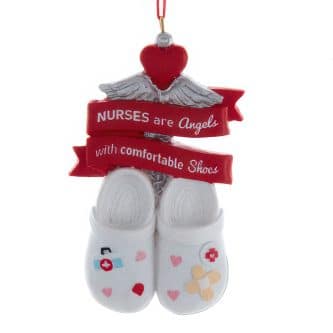 Nurses Comfortable Shoes Ornament