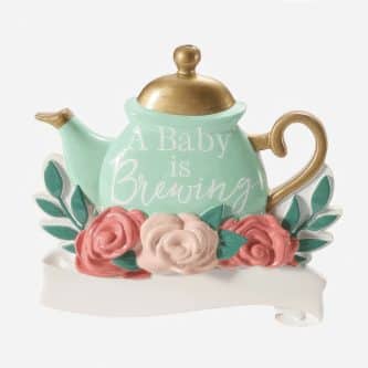 A Baby Is Brewing Ornament Personalize